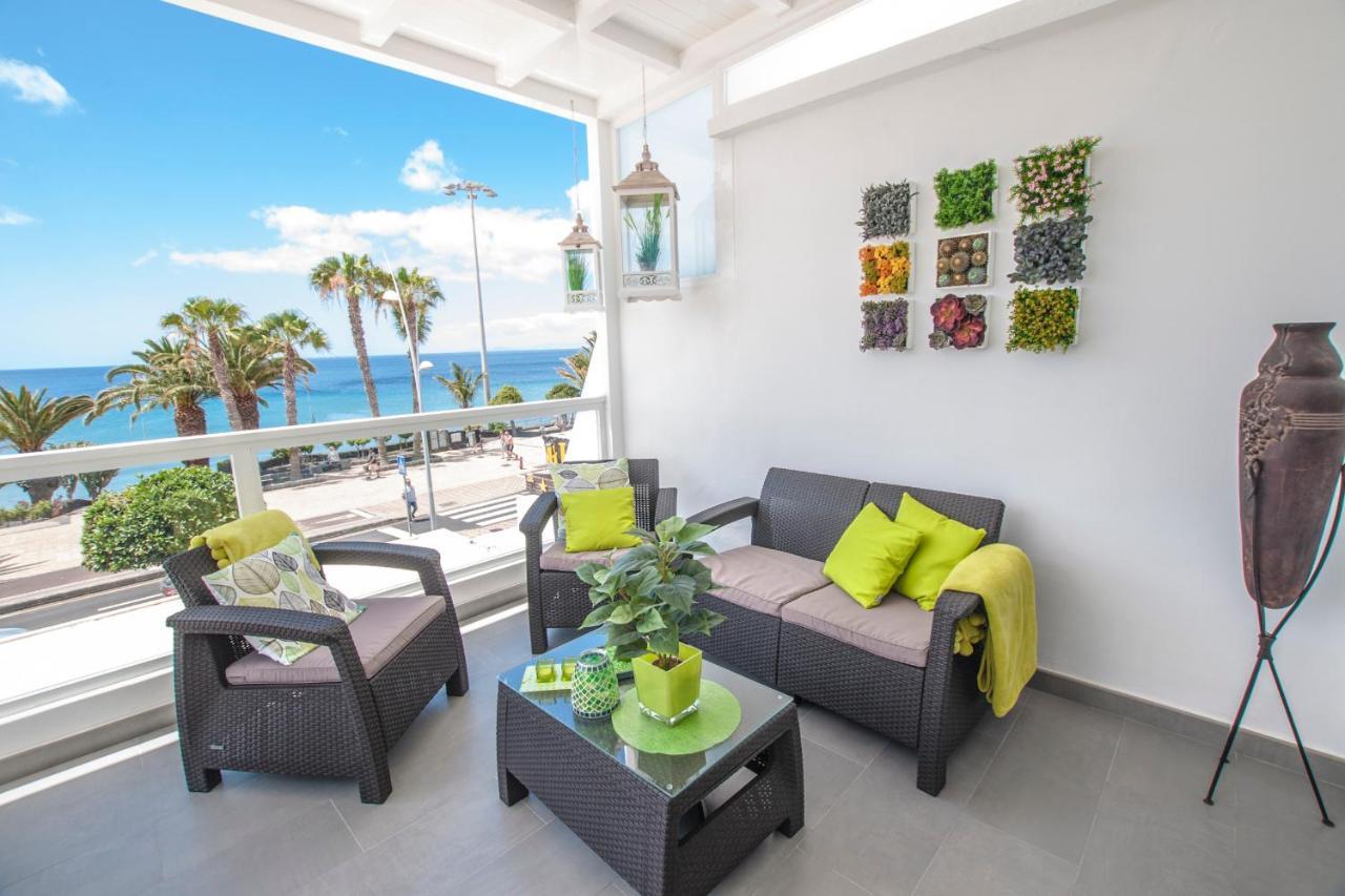 Апартаменты Casa Oceano On The Front Line With Amazing Sea Views Пуэрто дель Кармен Экстерьер фото